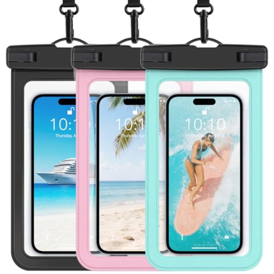 Photography Lighting Material - 3 Pack Waterproof Phone Pouch IP68