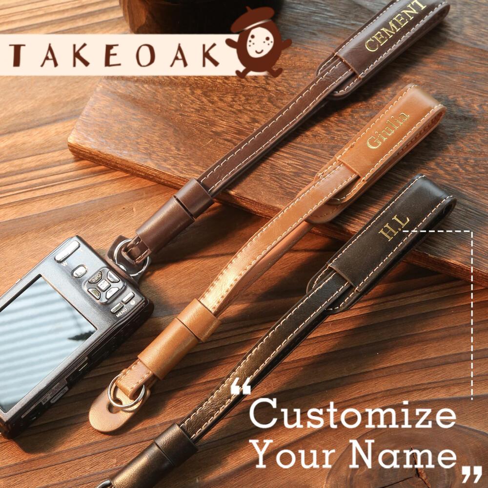 Vintage Photography Lighting - Custom Hot Stamping Name Camera Wrist