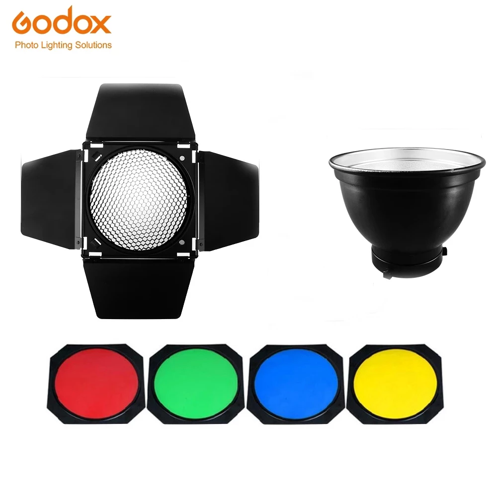 Godox BD-04 Barn Door Standard - Honeycomb Grid Filter recensie en prijs