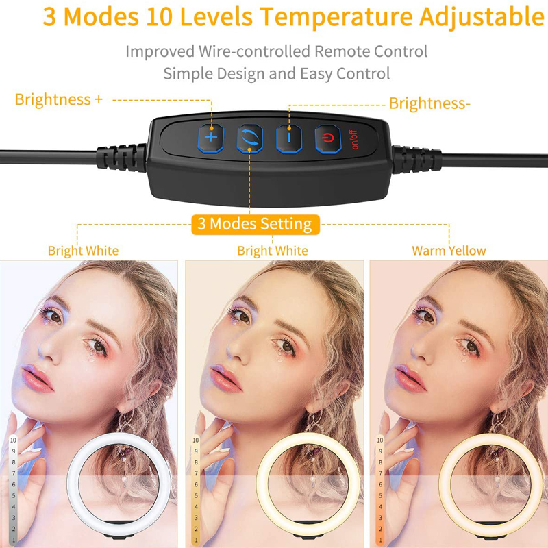 16/26/33cm Selfie Ring Light P - Photography Lighting Product recensie en prijs