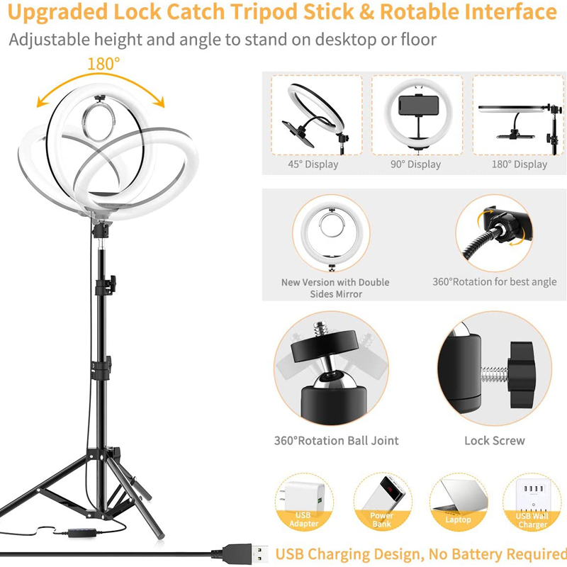 16/26/33cm Selfie Ring Light P - Photography Lighting Product recensie en prijs