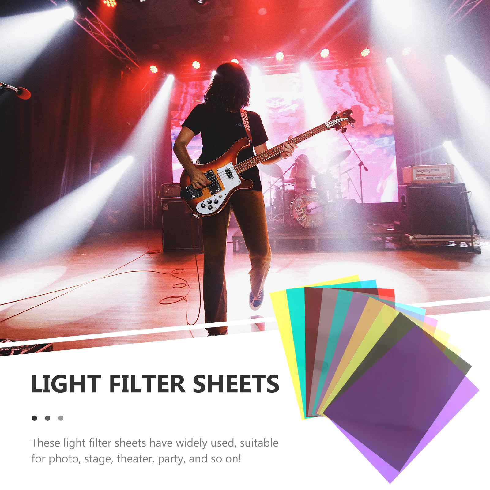10Pcs Light Gel Filtering Shee - Photography Lighting Material recensie en prijs