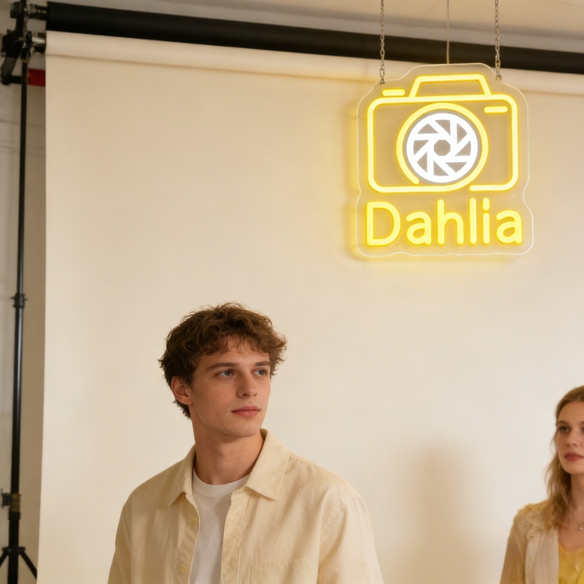 Dahlia Camera Neon Light Sign  - Vintage Photography Lighting recensie en prijs