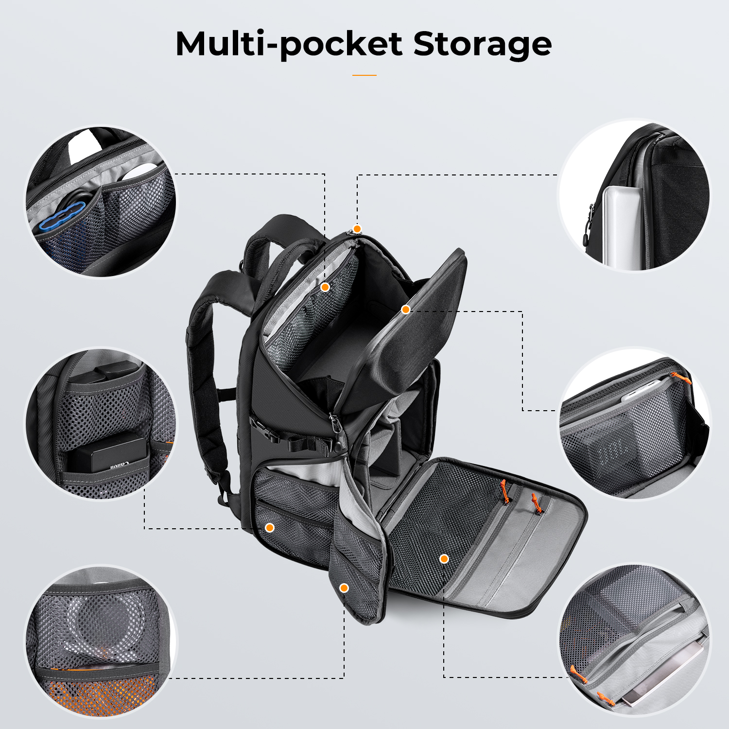 K&F CONCEPT 20L Camera Backpac - Photography Lighting Bag recensie en prijs