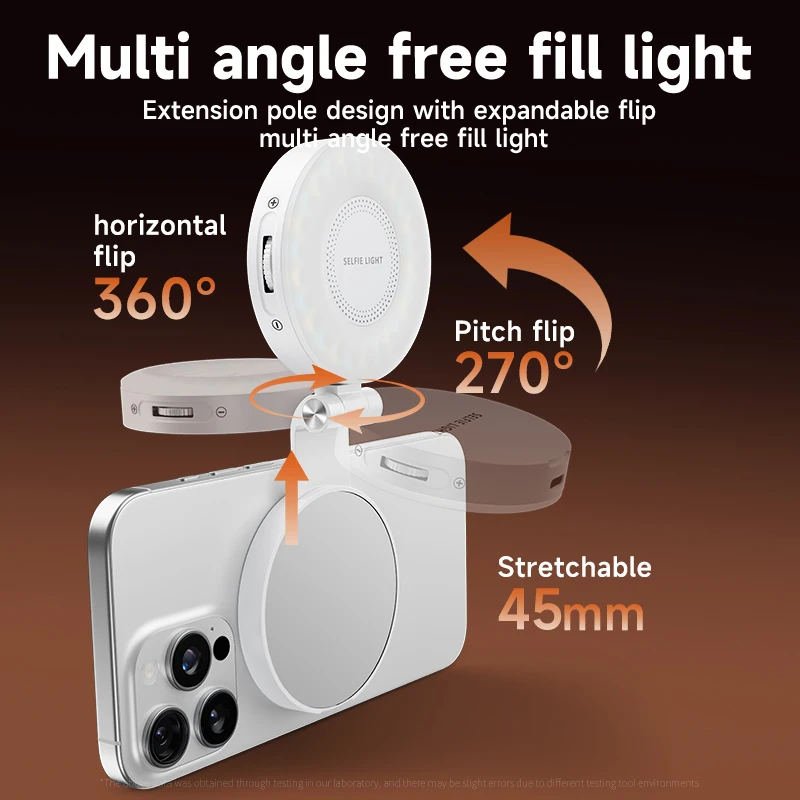 LED Selfie Fill Light for Mags - Photography Lighting Product recensie en prijs