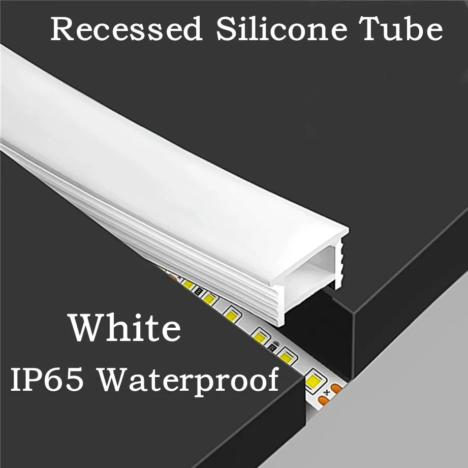 Recessed White Silicone Tube L - Diffusion Material Roll recensie en prijs