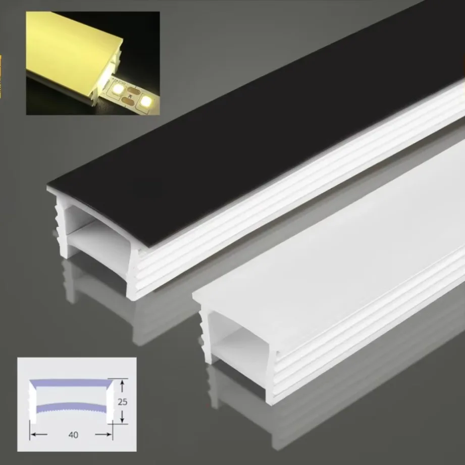 Recessed White Silicone Tube L - Diffusion Material Roll recensie en prijs