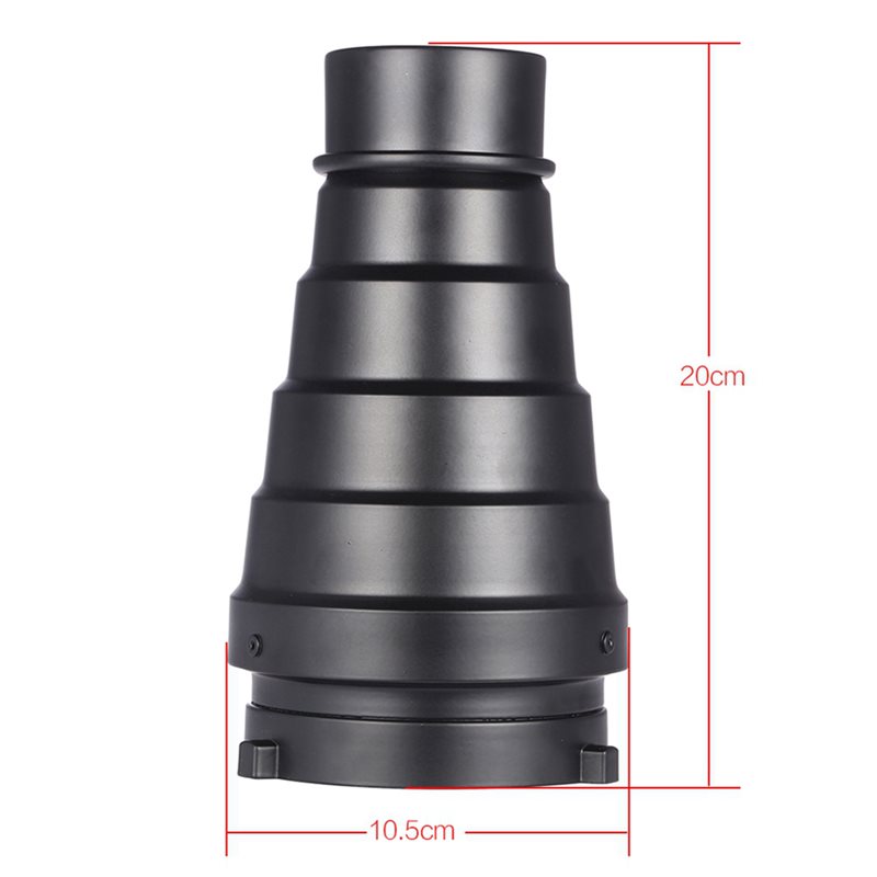 A52T 3X Conical Snoot With Hon - Honeycomb Grid Filter recensie en prijs