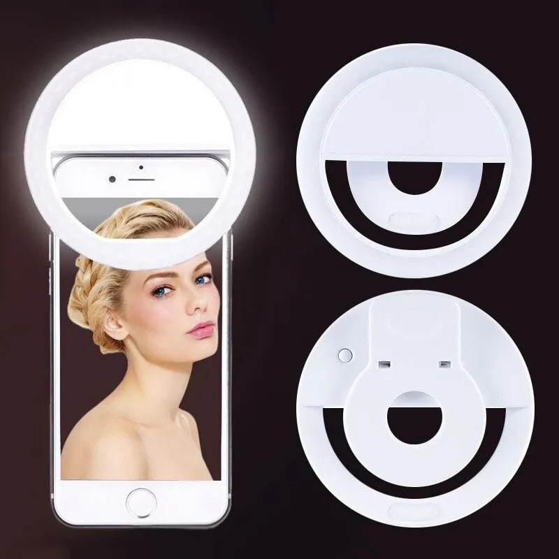 USB Rechargeable LED Selfie Ri - Photography Lighting Product recensie en prijs