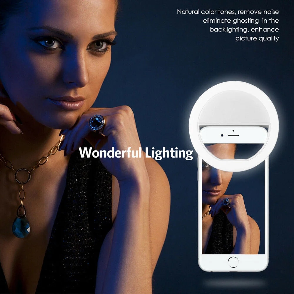 USB Rechargeable LED Selfie Ri - Photography Lighting Product recensie en prijs