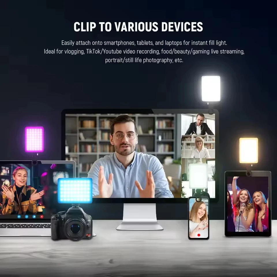 Mini RGB LED Fill Light Portab - Photography Lighting Product recensie en prijs