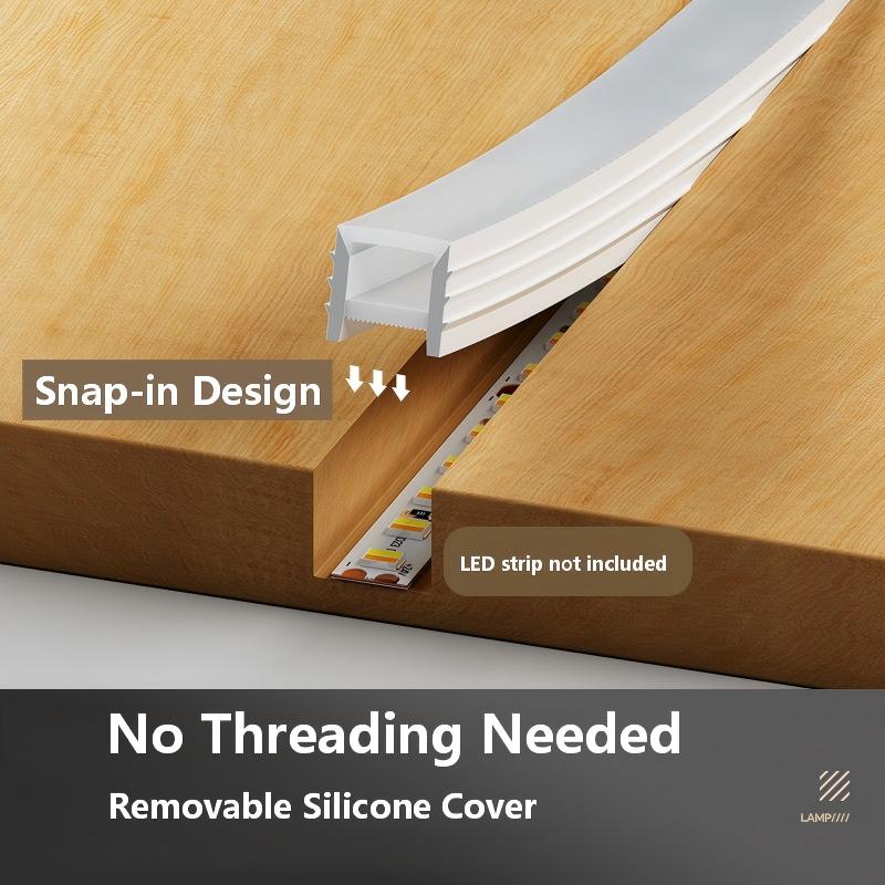 Flexible Silicone LED Channel  - Diffusion Material Roll recensie en prijs