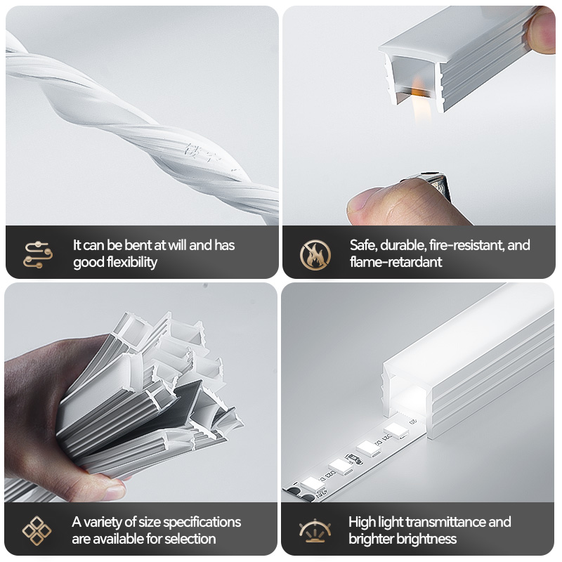 Flexible Silicone LED Channel  - Diffusion Material Roll recensie en prijs