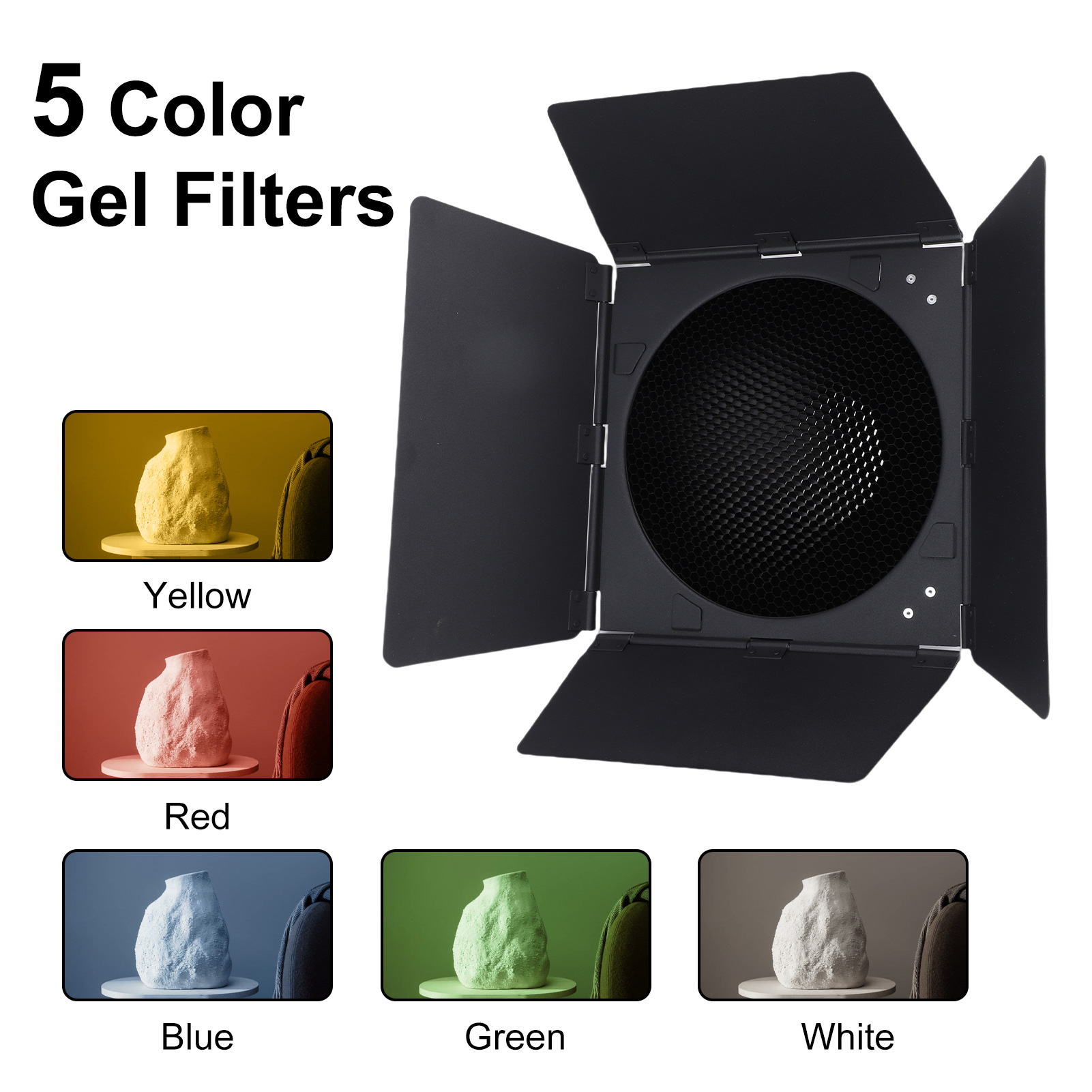 Photography Barn Door Lighting - Honeycomb Grid Filter recensie en prijs