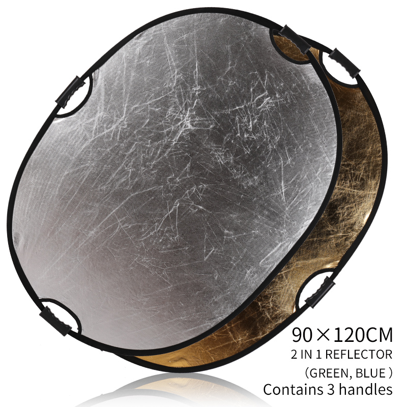 Portable 2-in-1 35x47inch/90x1 - Reflector Disc Silver recensie en prijs