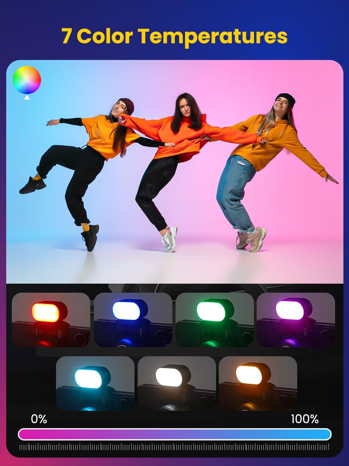 AOCHUAN Mini RGB Magnetic Fill - Photography Lighting Product recensie en prijs