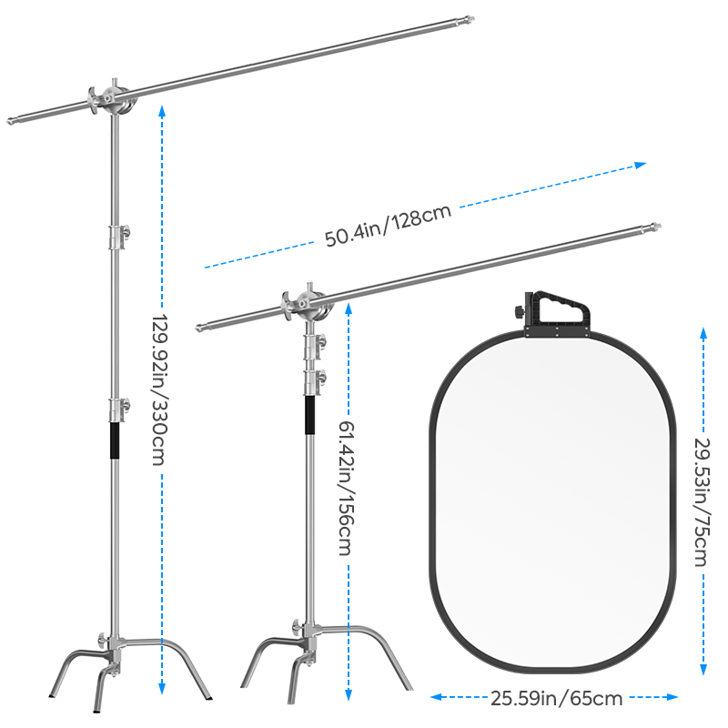 25*29in Light Reflector Stand  - Reflector Disc Silver recensie en prijs