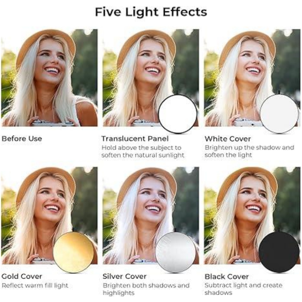 HUANYINGBJB Portable 5 in 1 Ph - Photography Lighting Diffuser recensie en prijs