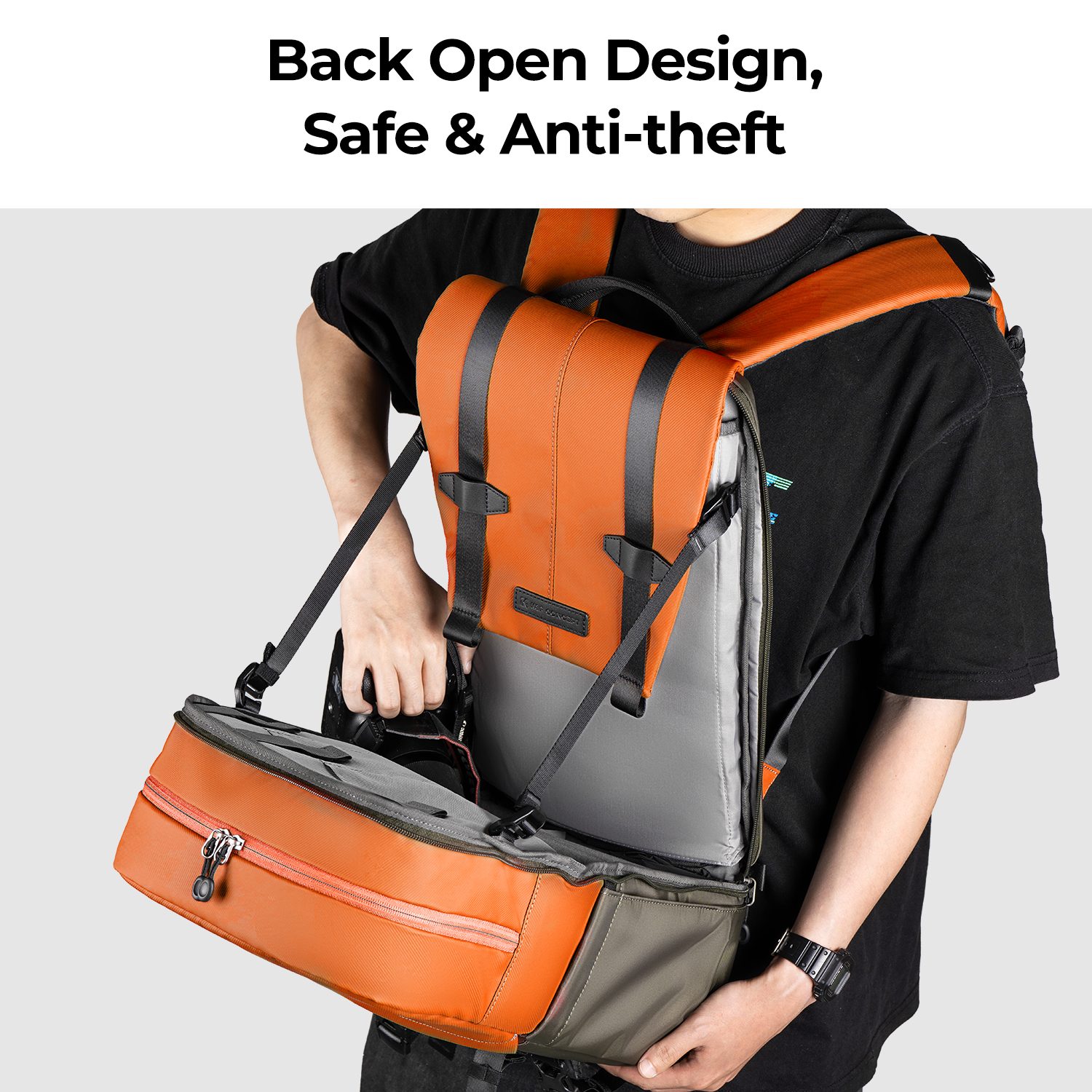 K&F CONCEPT Camera Backpack Tr - Photography Lighting Bag recensie en prijs