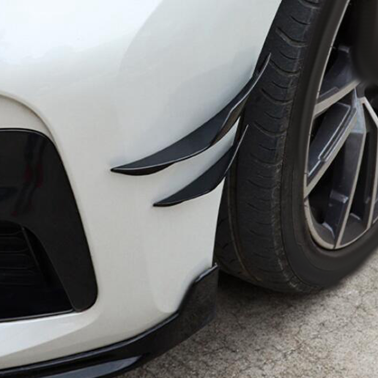 4Pcs Car Spoiler Canards Set S - Diffusion Material Roll recensie en prijs