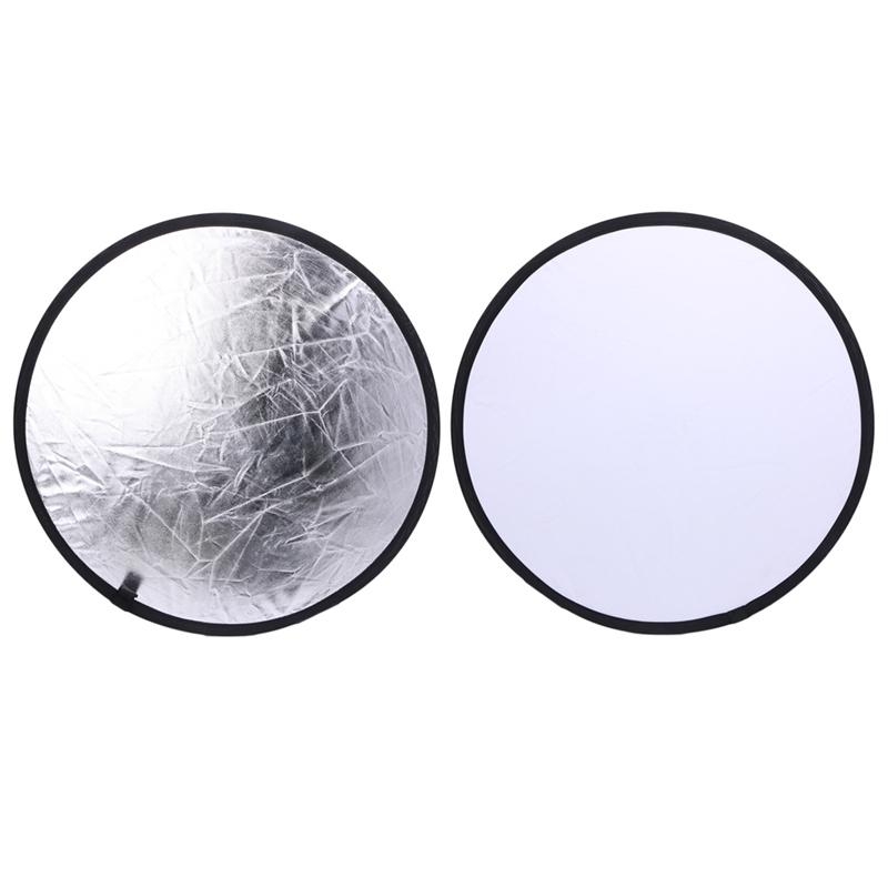 2 in 1 55-60cm Light Mulit Col - Reflector Disc Silver recensie en prijs