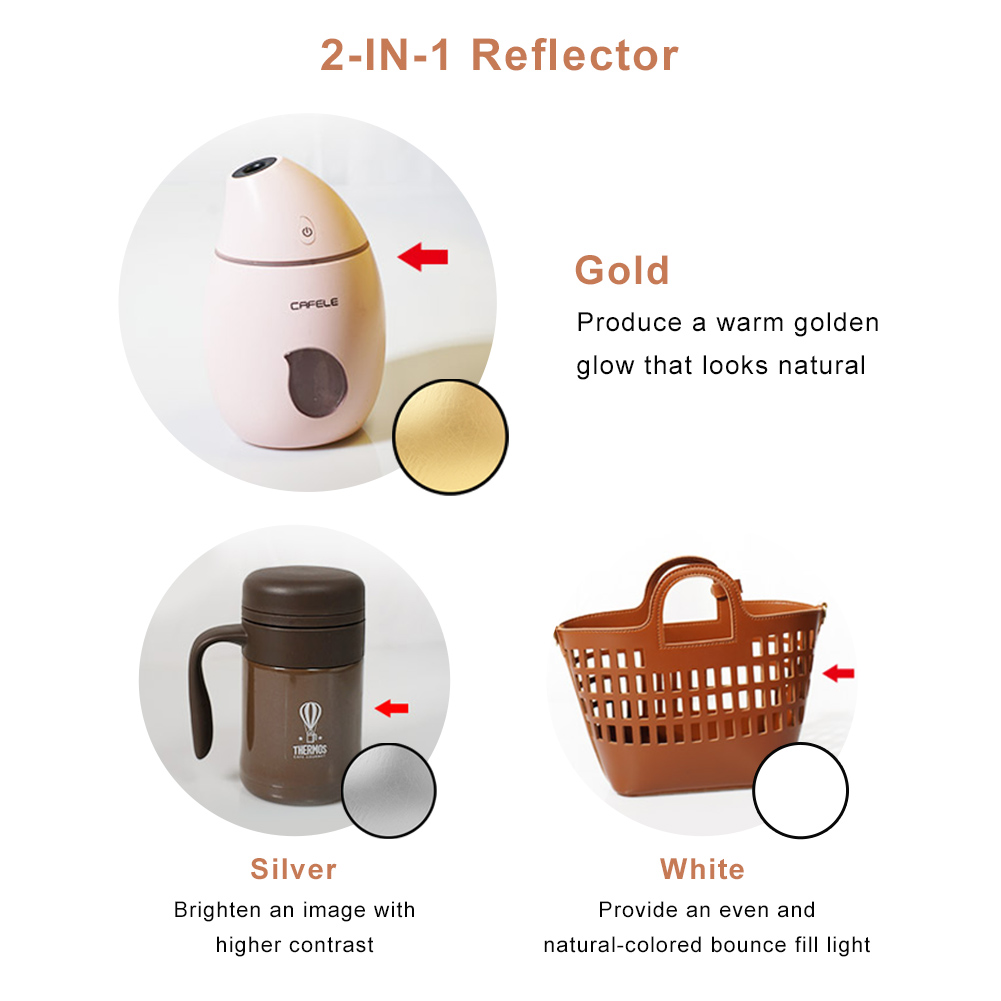 2in1 Round Portable Reflector  - Photography Lighting Diffuser recensie en prijs