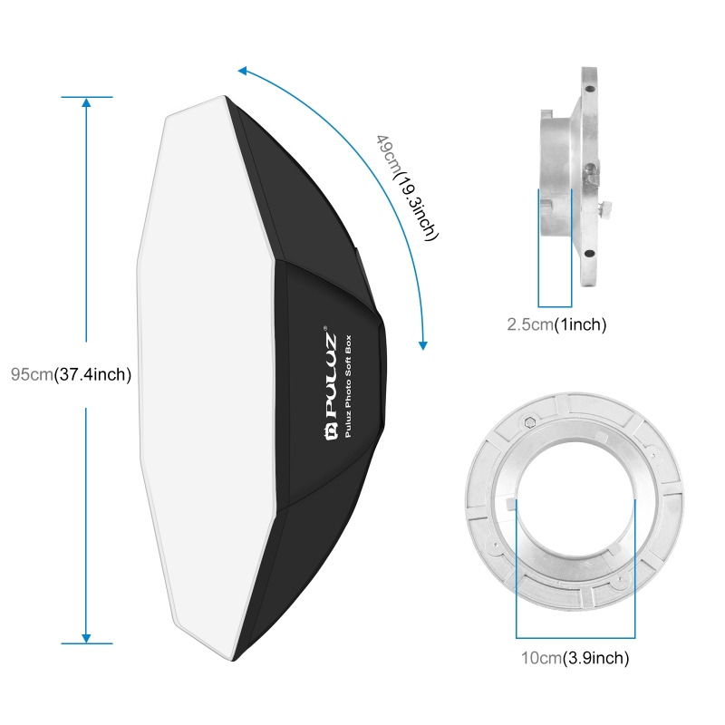PULUZ 95cm Octagon Photography - Photography Lighting Diffuser recensie en prijs