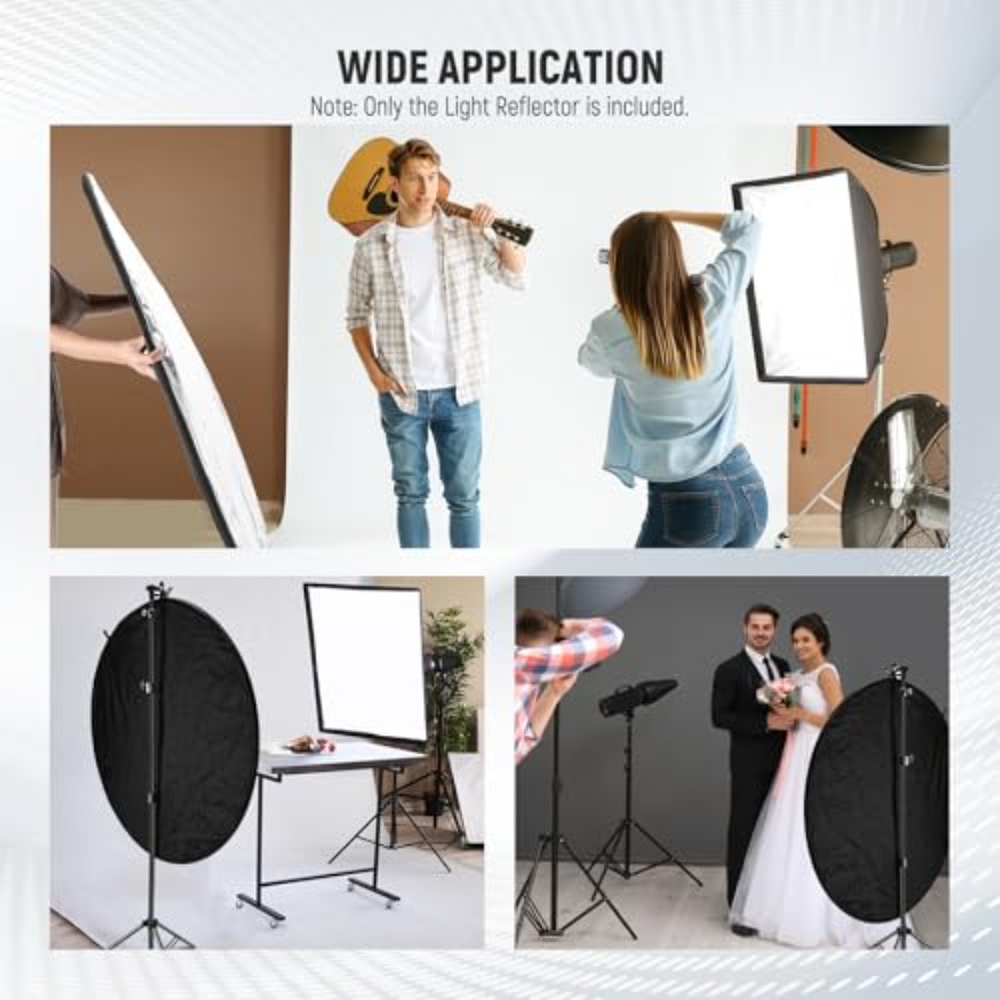 51 Inch/130 Centimeter Light R - Reflector Disc Silver recensie en prijs