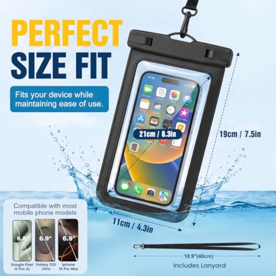3 Pack Waterproof Phone Pouch  - Photography Lighting Material recensie en prijs
