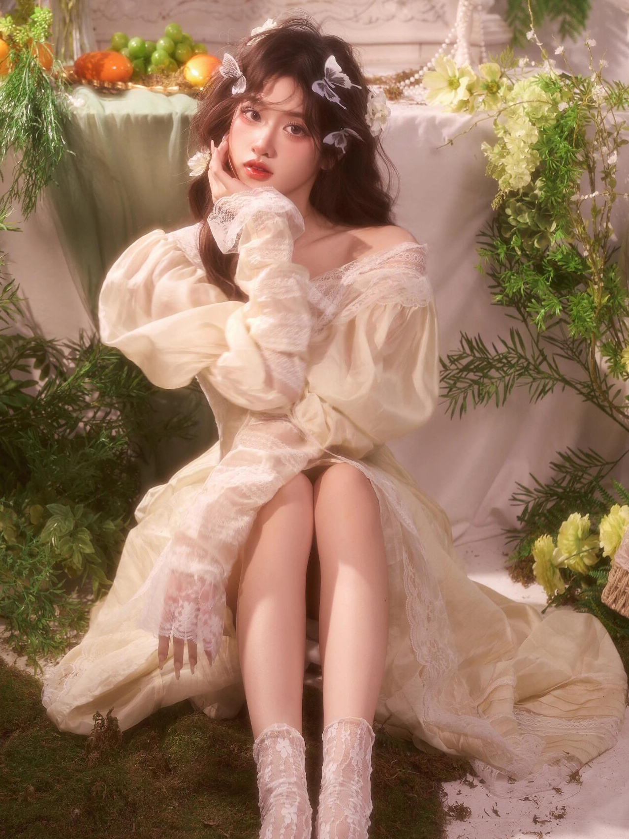 Light Wedding Dress Vintage Oi - Vintage Photography Lighting recensie en prijs