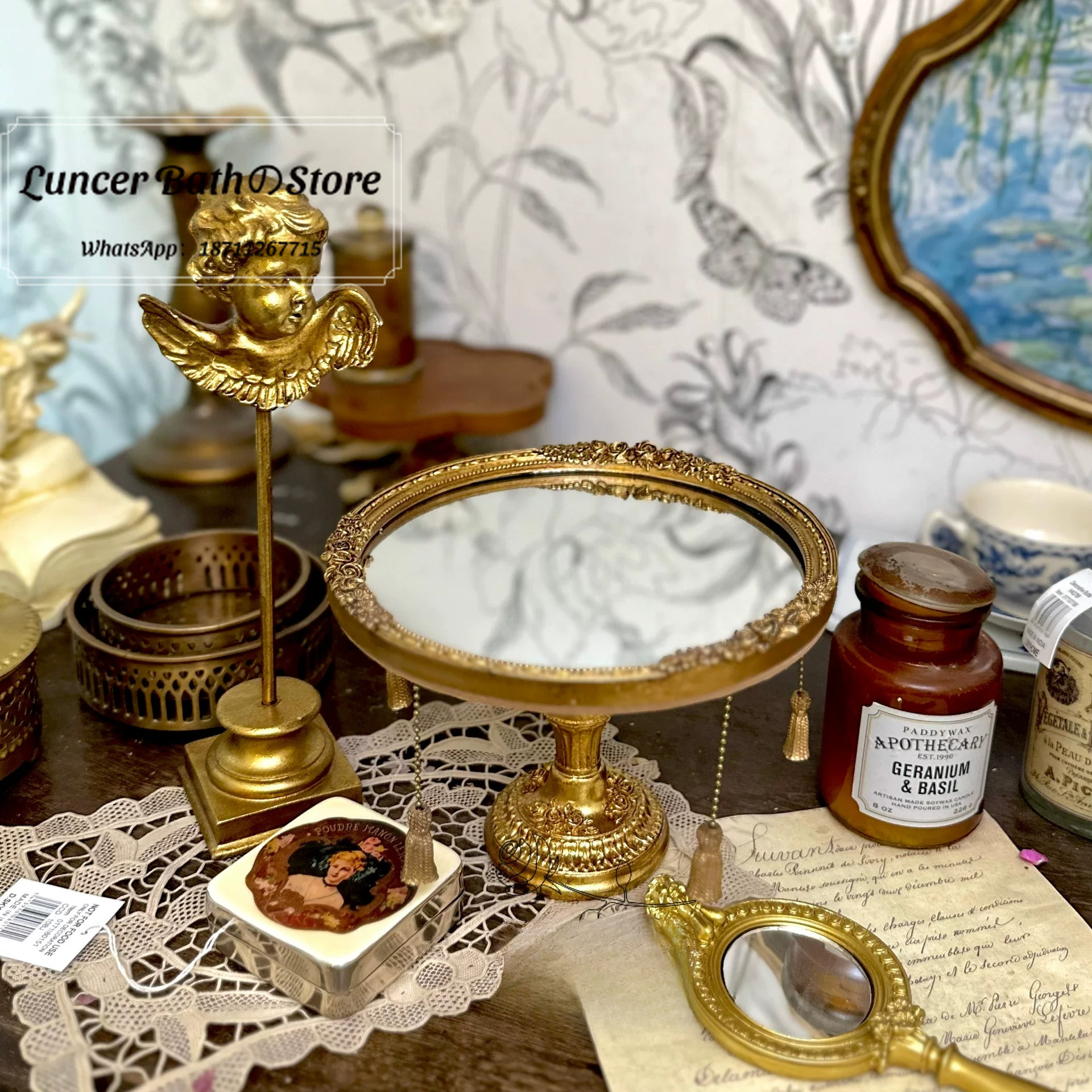 Vintage Court Ins Style Mirror - Vintage Photography Lighting recensie en prijs