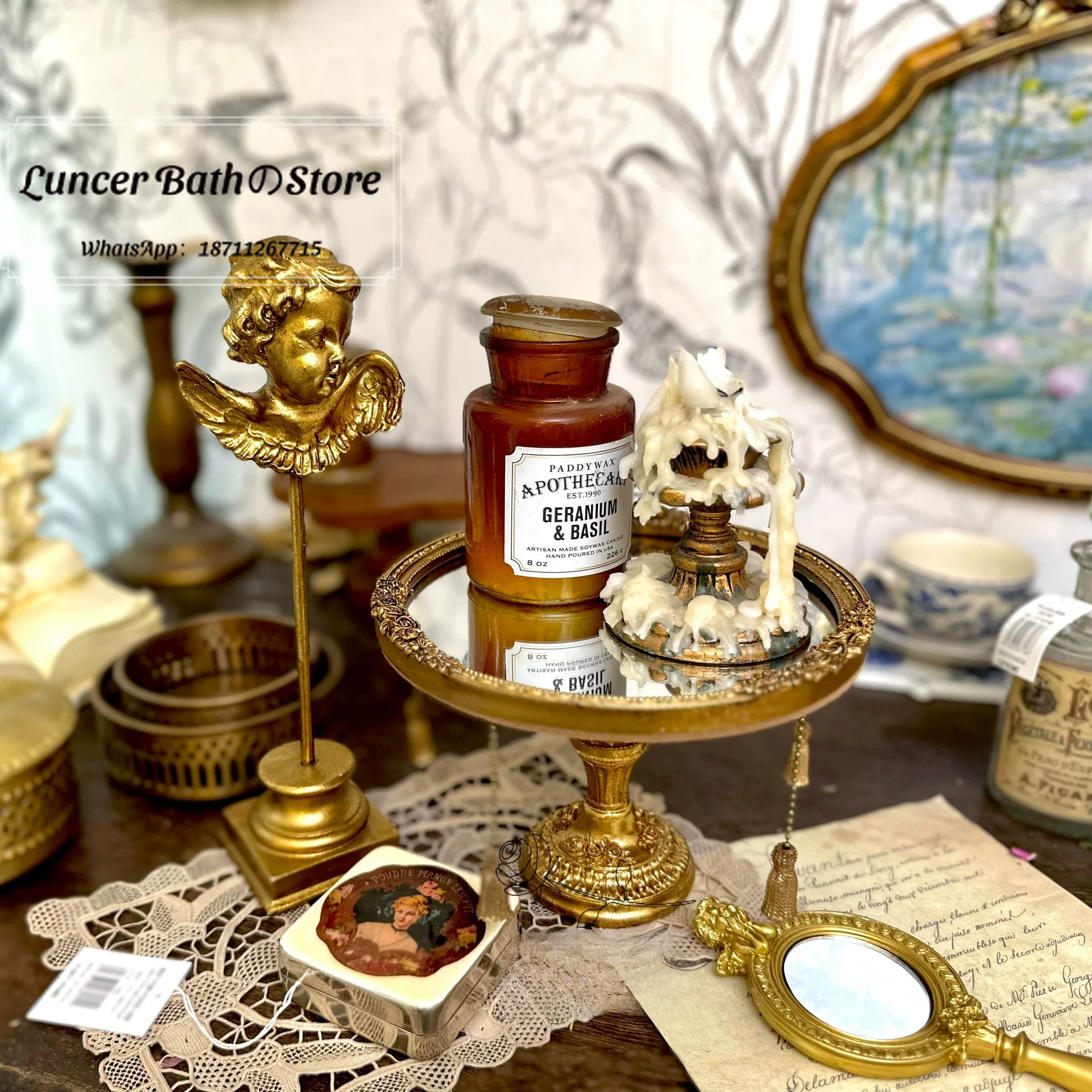 Vintage Court Ins Style Mirror - Vintage Photography Lighting recensie en prijs