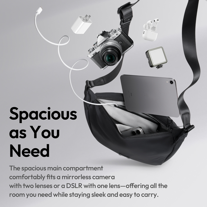 Ulanzi HMN1 Lunar Sling Bag Wh - Photography Lighting Bag recensie en prijs