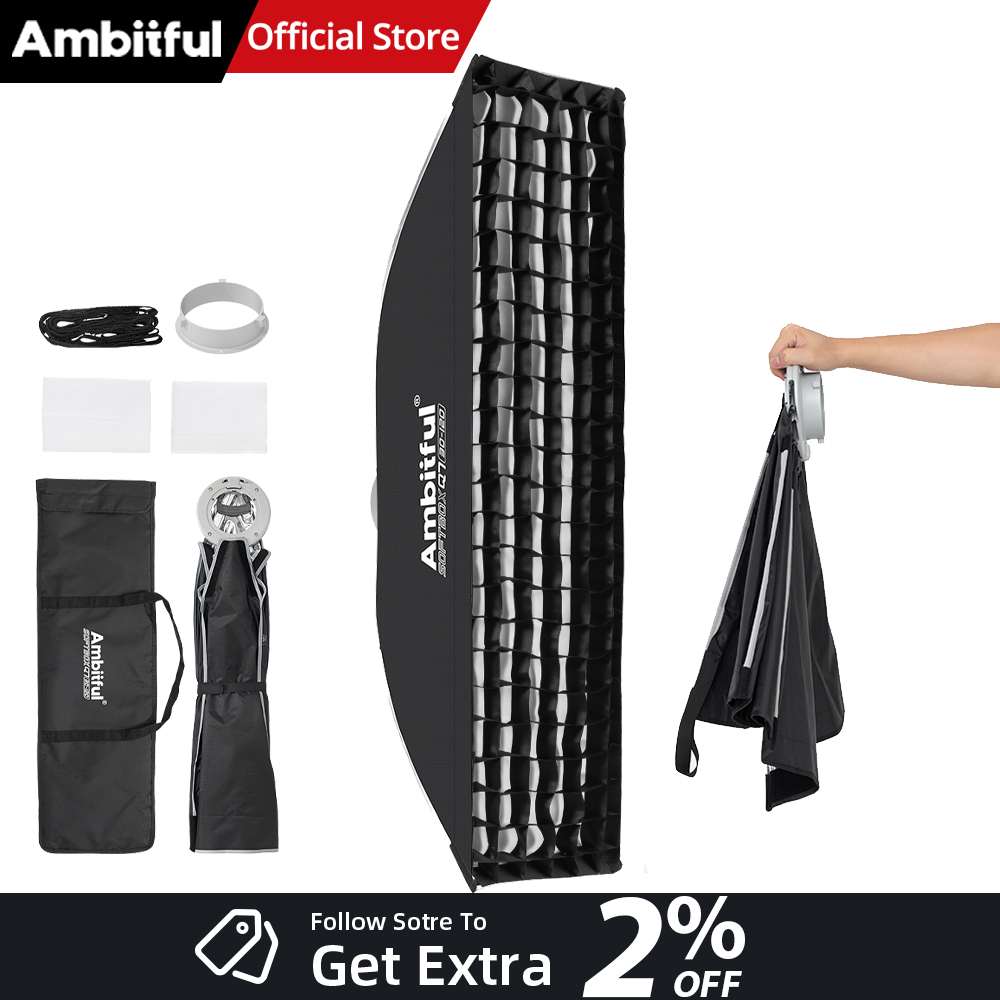 AMBITFUL Q7-II 30*120cm Bowens - Photography Lighting Product recensie en prijs