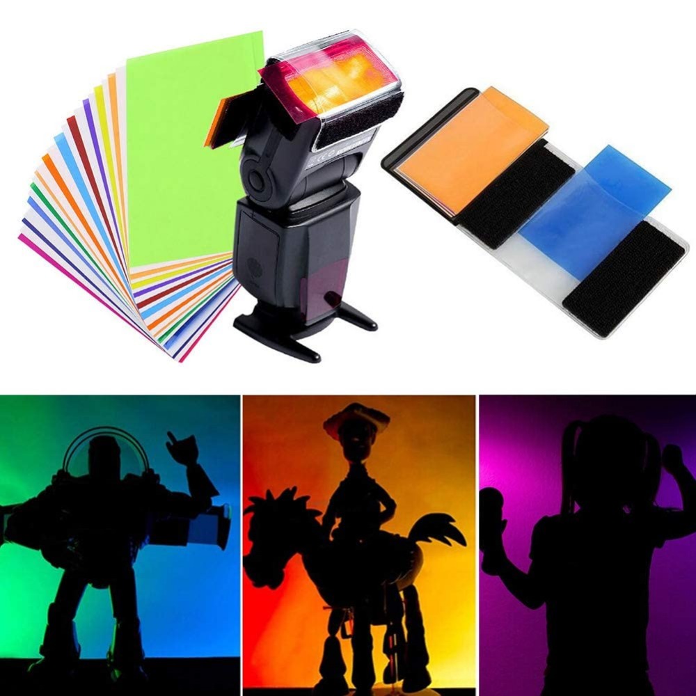 12 Colors Camera Flash Gels Li - Photography Lighting Product recensie en prijs
