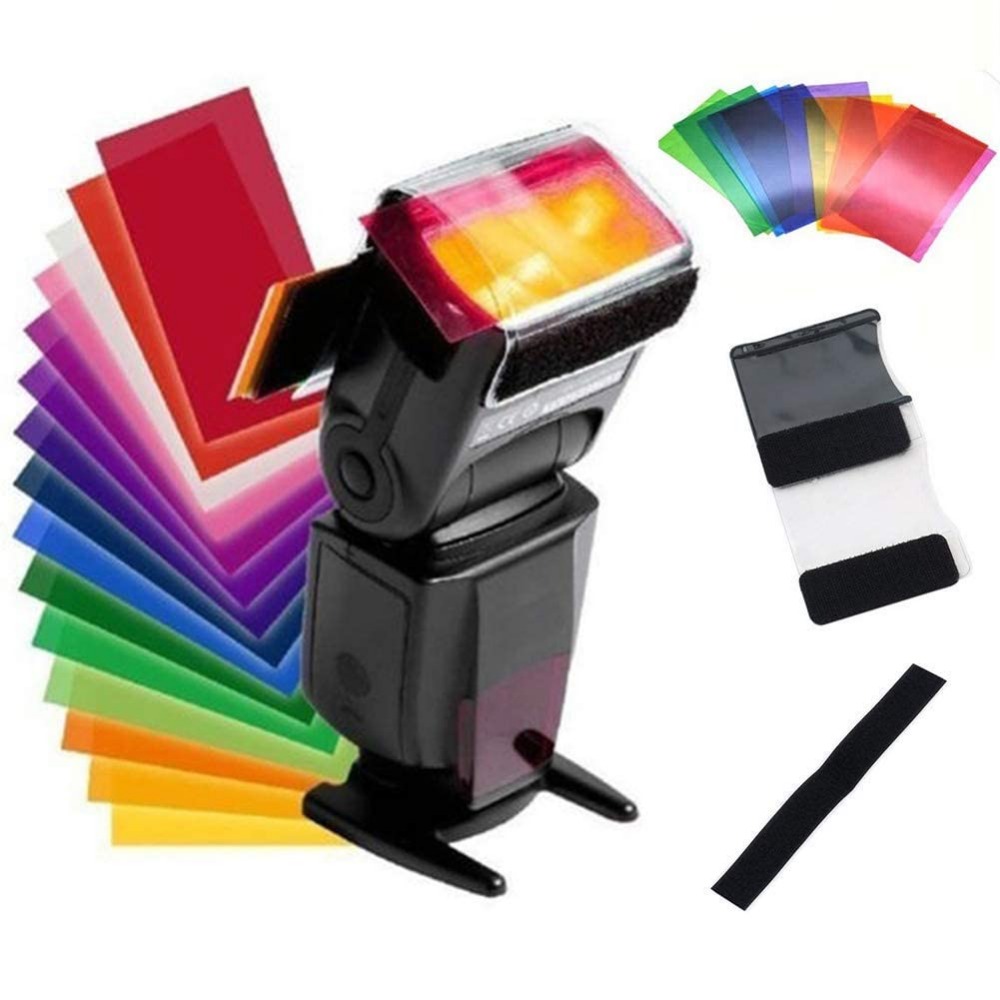 12 Colors Camera Flash Gels Li - Photography Lighting Product recensie en prijs