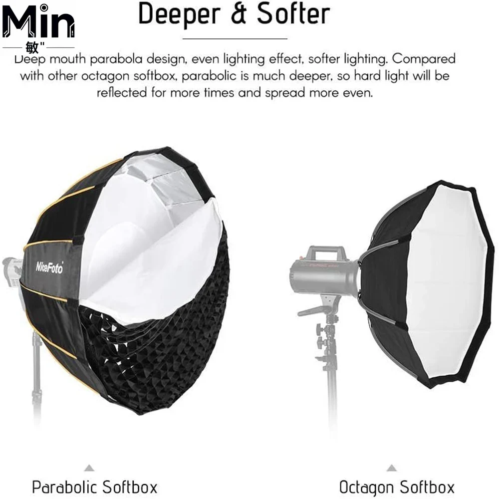 35inch 90cm Quick Set-up Foldi - Photography Umbrella Lighting Setup recensie en prijs