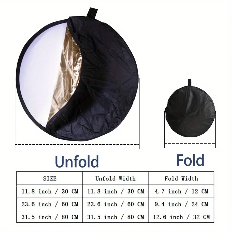 1pc Portable five in one refle - Reflector Disc Silver recensie en prijs
