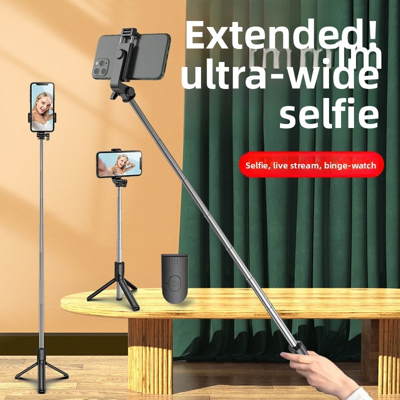 Extendable 1M Selfie Stick Tri - Photography Lighting Description recensie en prijs