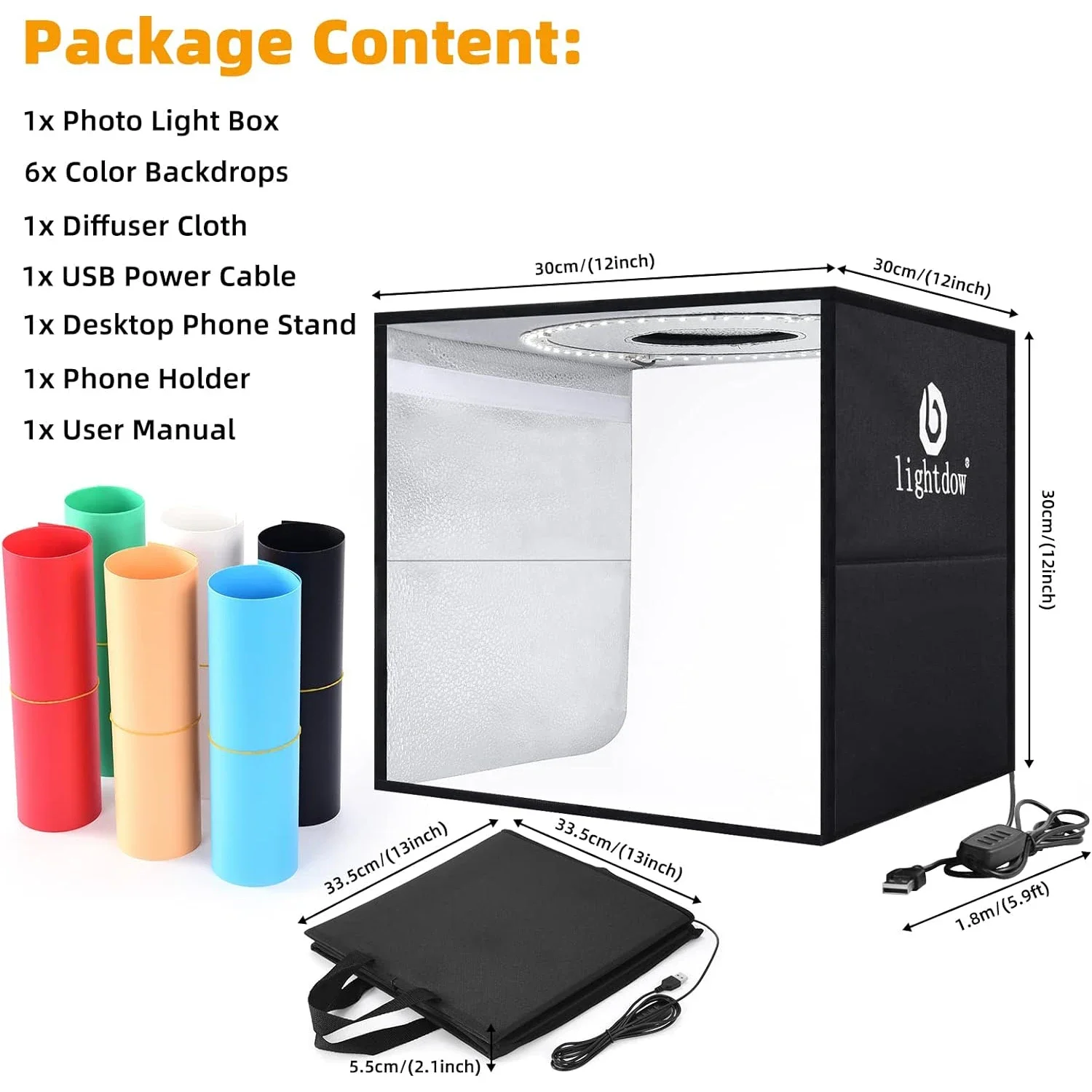 Lightdow Dimmable Photo Box LE - Photography Lighting Product recensie en prijs