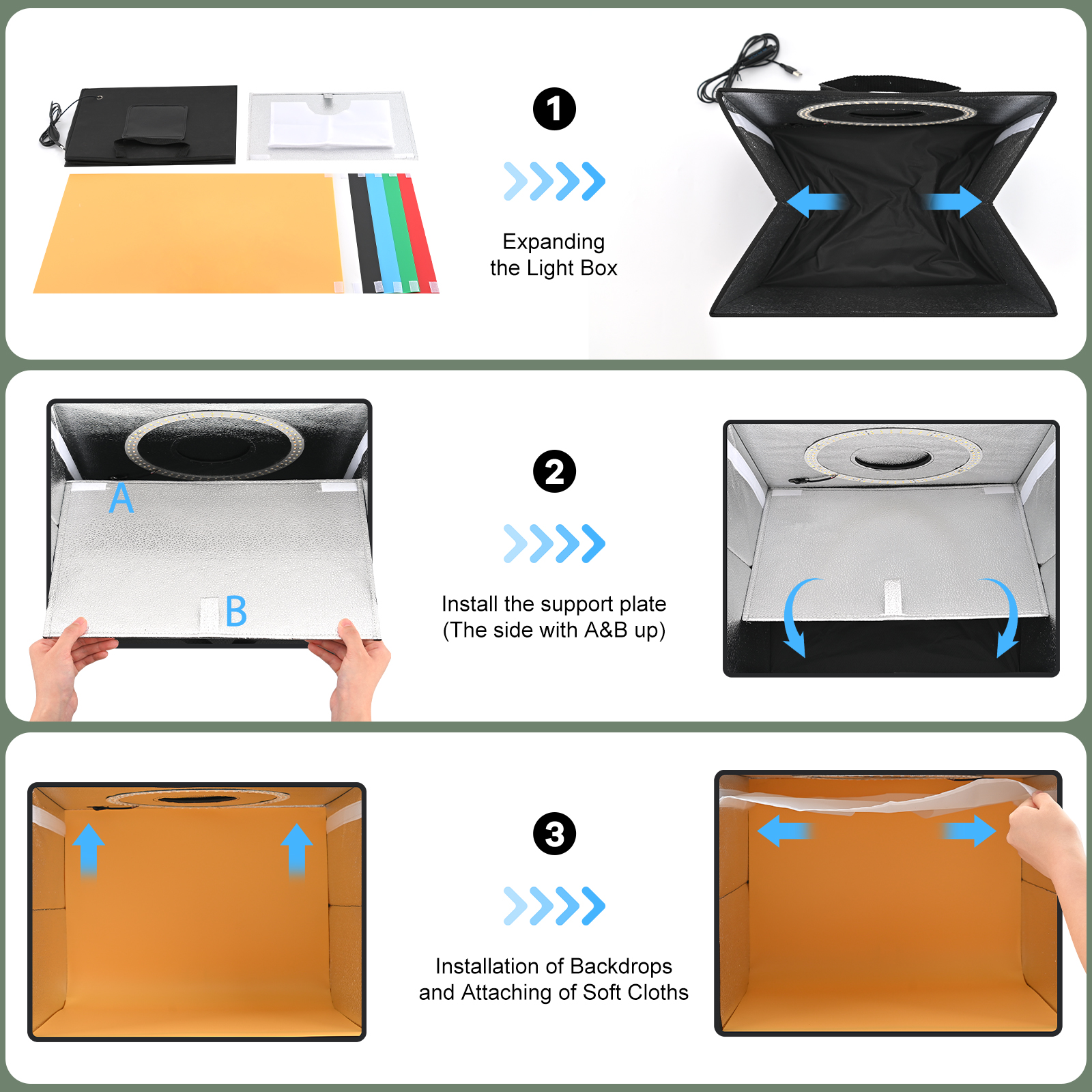 Lightdow Dimmable Photo Box LE - Photography Lighting Product recensie en prijs