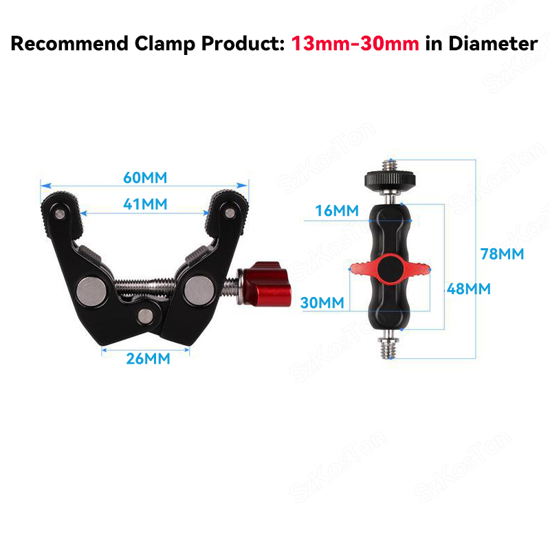 Multi-function Ball Head Super - Photography Lighting Description recensie en prijs