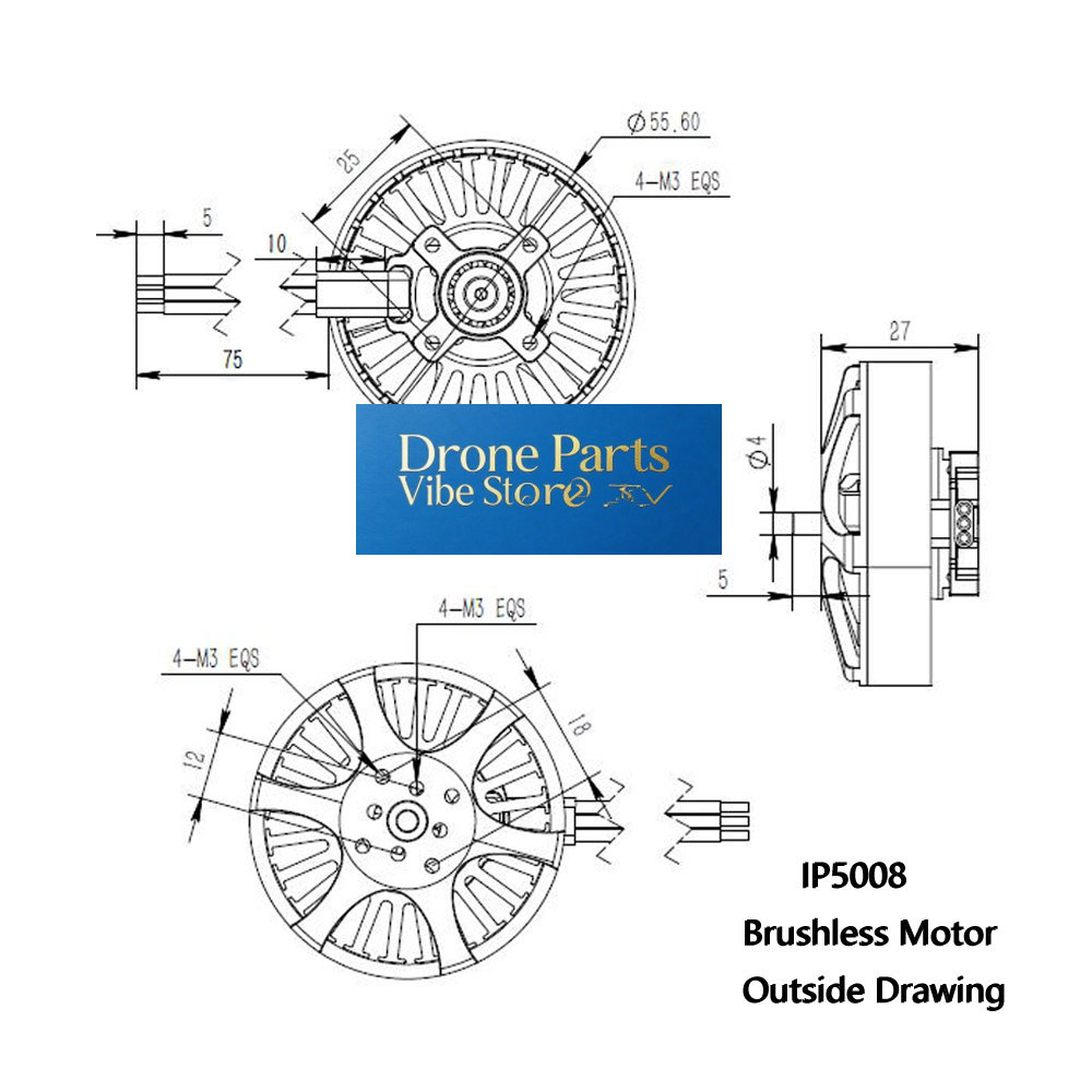 DParts1IP5008 KV370 Brushless  - Photography Lighting Material recensie en prijs