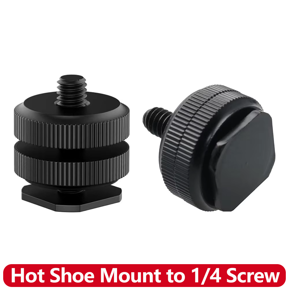 Aluminum Alloy Hot Shoe to 1/4 - Photography Lighting Description recensie en prijs