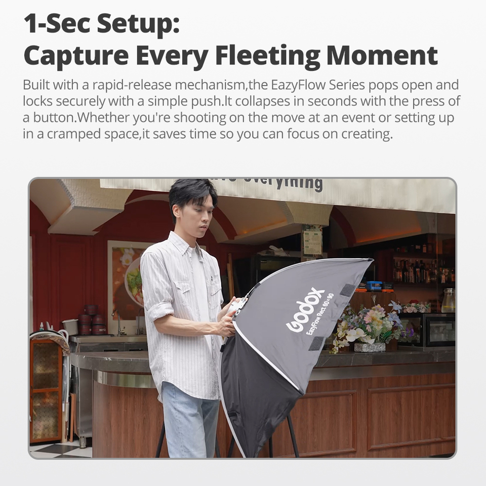 Godox EazyFlow series Foldable - Photography Lighting Diffuser recensie en prijs