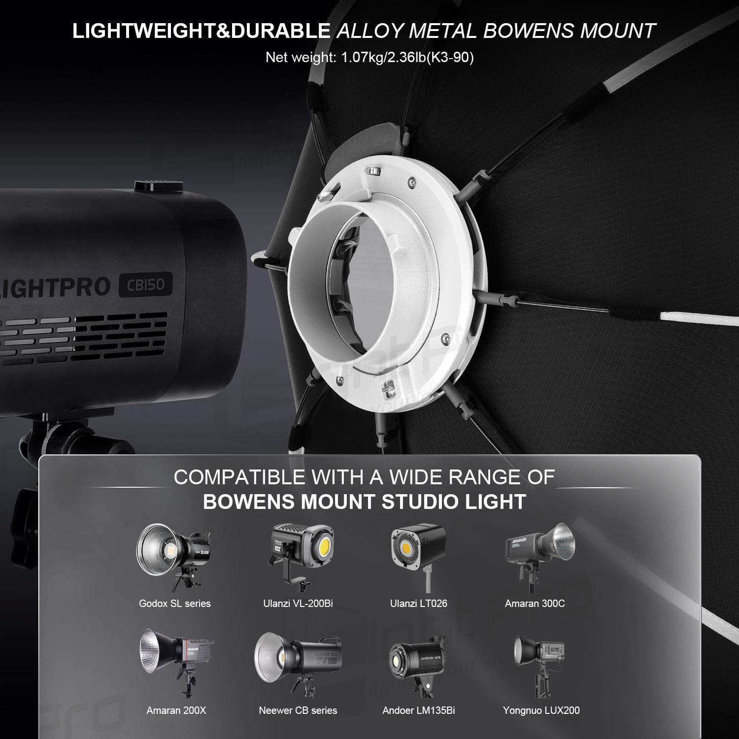 Triopo K3 Quick-Setup Bowens M - Photography Umbrella Lighting Setup recensie en prijs