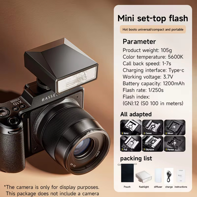 Vintage mini flash microsingle - Vintage Photography Lighting recensie en prijs